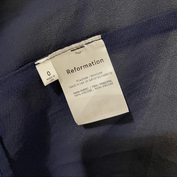 Reformation Nikita Dress in Mademoiselle - Picture 7 of 7